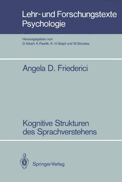 Kognitive Strukturen des Sprachverstehens