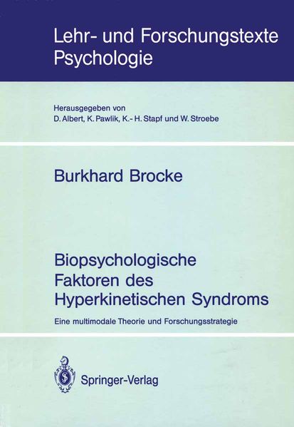 Biopsychologische Faktoren des Hyperkinetischen Syndroms