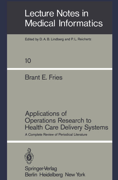 Applications of Operations Research to Health Care Delivery Systems
