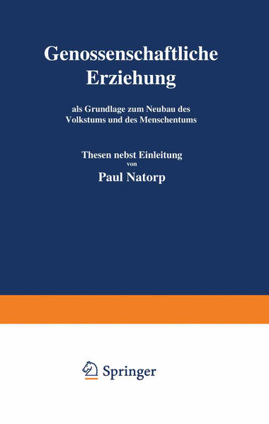 Genossenschaftliche Erziehung