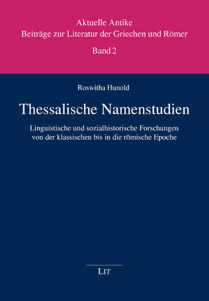 Thessalische Namenstudien