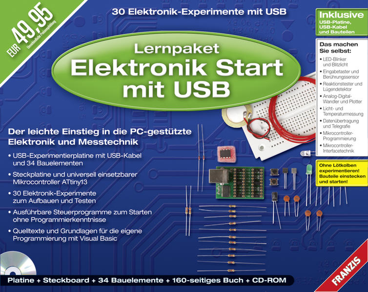 Lernpaket Elektronik Start mit USB