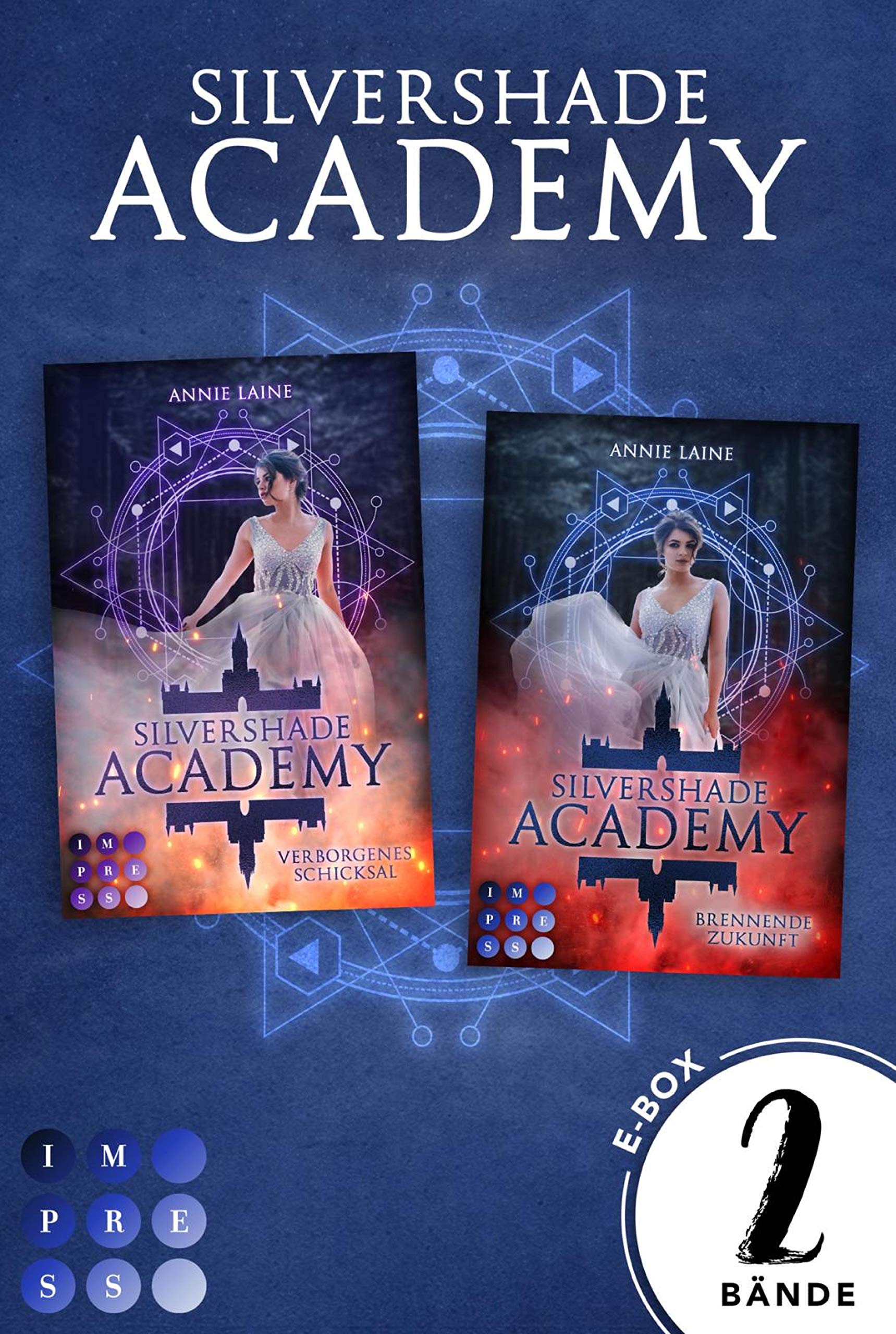Silvershade Academy: Sammelband der romantischen Fantasy-Dilogie »Silvershade Academy«: Romantasy über gefährliche Gefühle zu einem dämonischen Bad Boy ... Akademie-Liebesroman