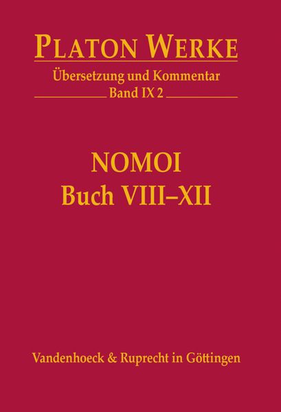 Nomoi (Gesetze), Buch VIII-XII