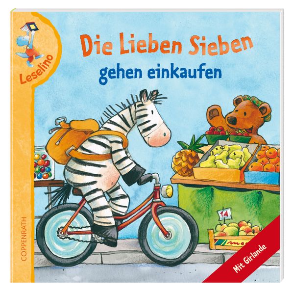 Leselino: Die Lieben Sieben gehen einkaufen