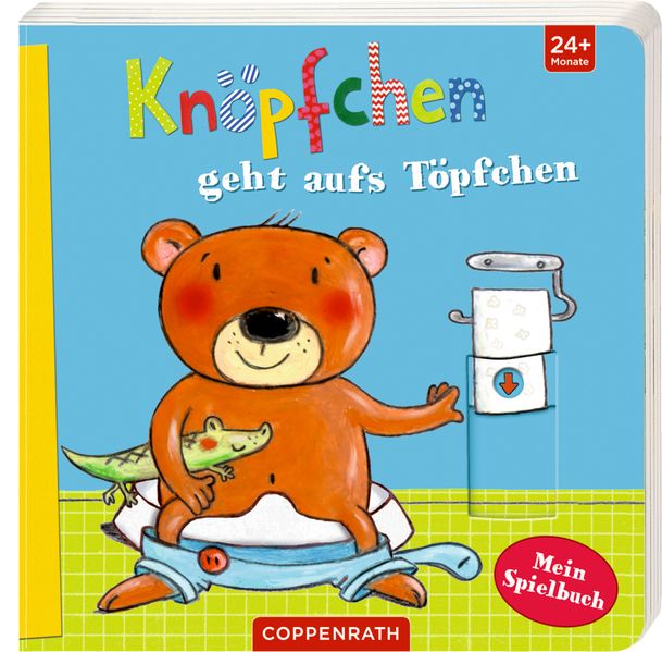 Knöpfchen geht aufs Töpfchen
