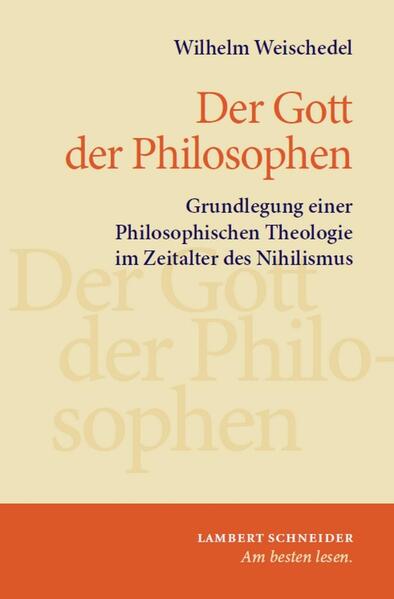 Gott der Philosophen