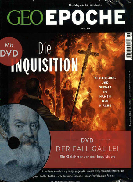 GEO Epoche (mit DVD) / GEO Epoche mit DVD 89/2018 - Die Inquisition