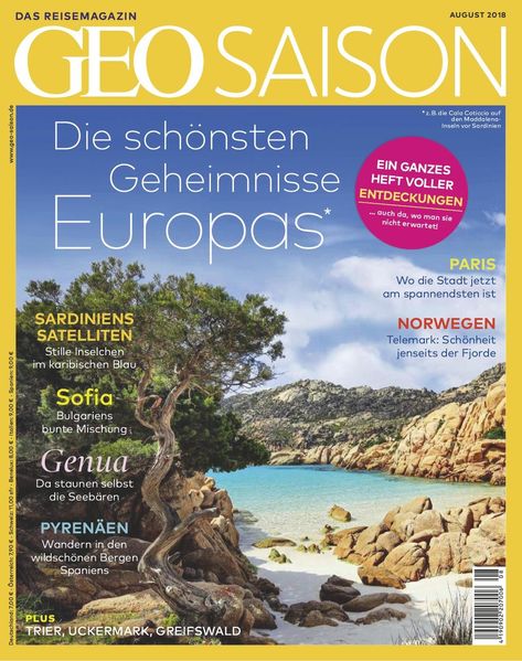 GEO Saison / GEO Saison 08/2018