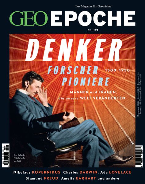 GEO Epoche (mit DVD) / GEO Epoche mit DVD 105/2020 - DENKER, FORSCHER, PIONIERE