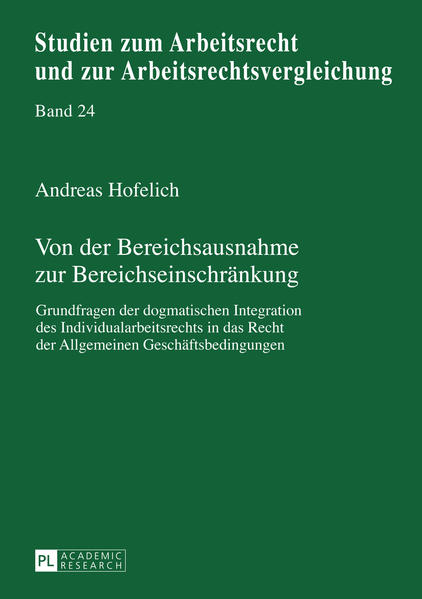 Von der Bereichsausnahme zur Bereichseinschränkung