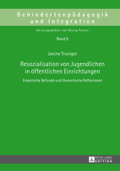 Resozialisation von Jugendlichen in öffentlichen Einrichtungen