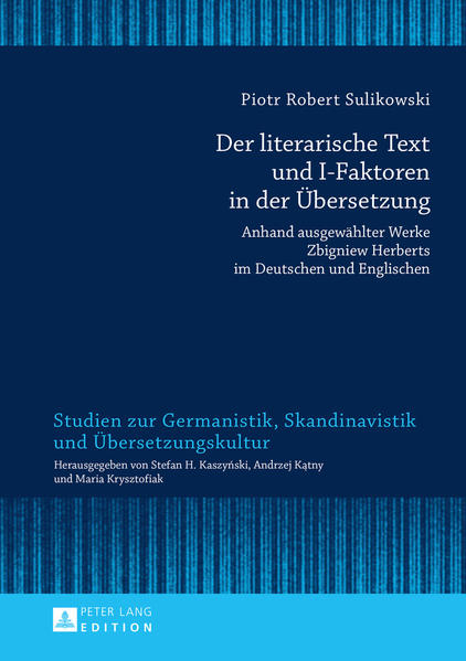 Der literarische Text und I-Faktoren in der Übersetzung