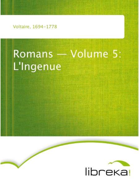 Romans - Volume 5: L'Ingenue