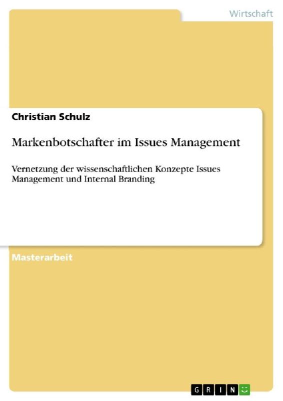 Markenbotschafter im Issues Management