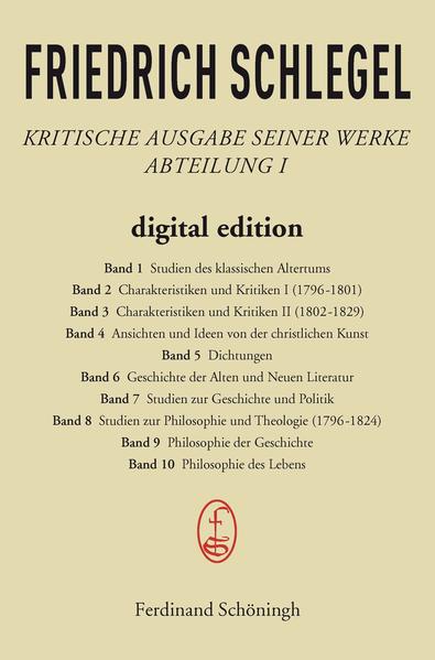 Kritische Ausgabe seiner Werke