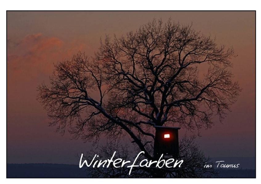 Winterfarben (Posterbuch DIN A4 quer)