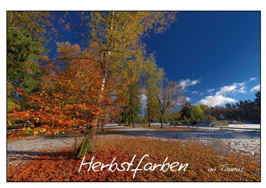 Herbstfarben (Posterbuch DIN A2 quer)