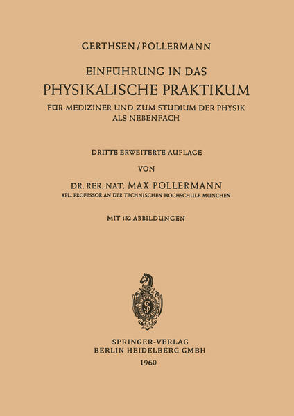Einführung in das Physikalische Praktikum