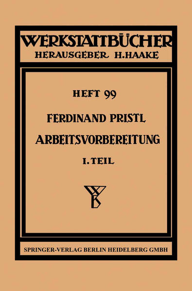 Arbeitsvorbereitung