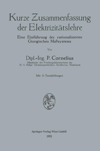 Kurze Zusammenfassung der Elektrizitätslehre