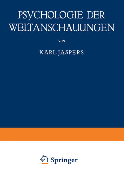 Psychologie der Weltanschauungen
