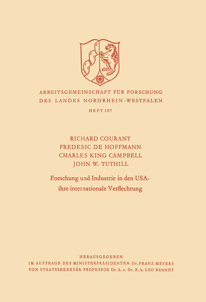 Forschung und Industrie in den USA - ihre internationale Verflechtung