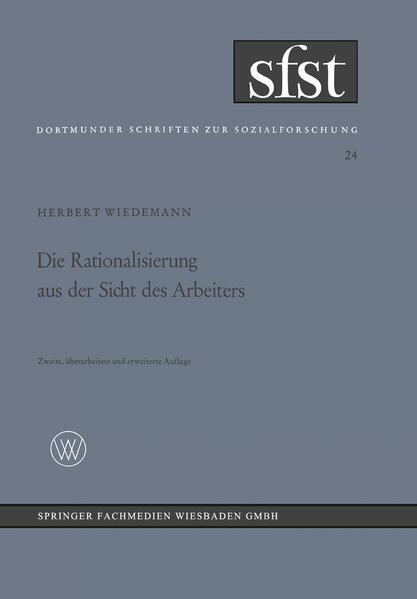 Die Rationalisierung aus der Sicht des Arbeiters