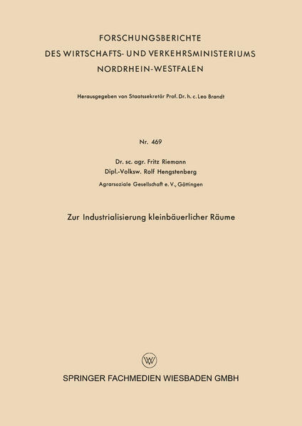 Zur Industrialisierung kleinbäuerlicher Räume