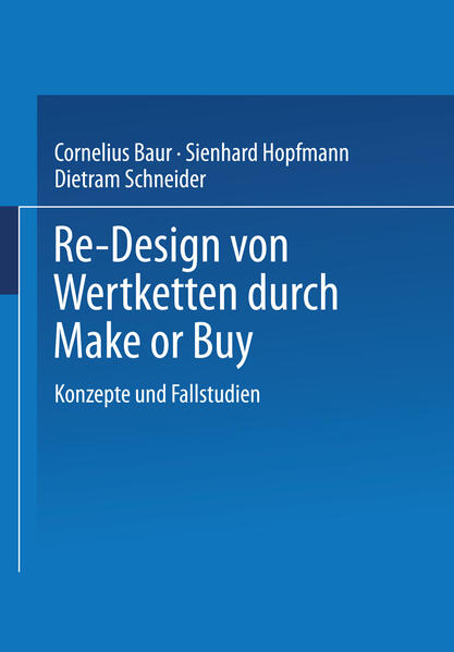 Re-Design von Wertkette durch Make or Buy