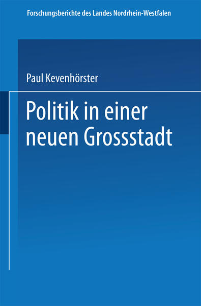 Politik in einer neuen Großstadt