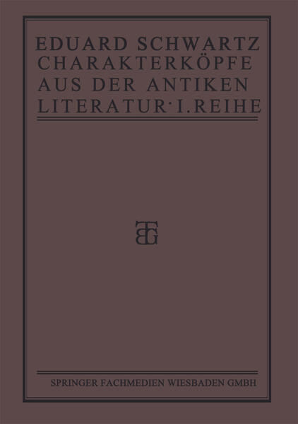 Charakterköpfe aus der Antiken Literatur