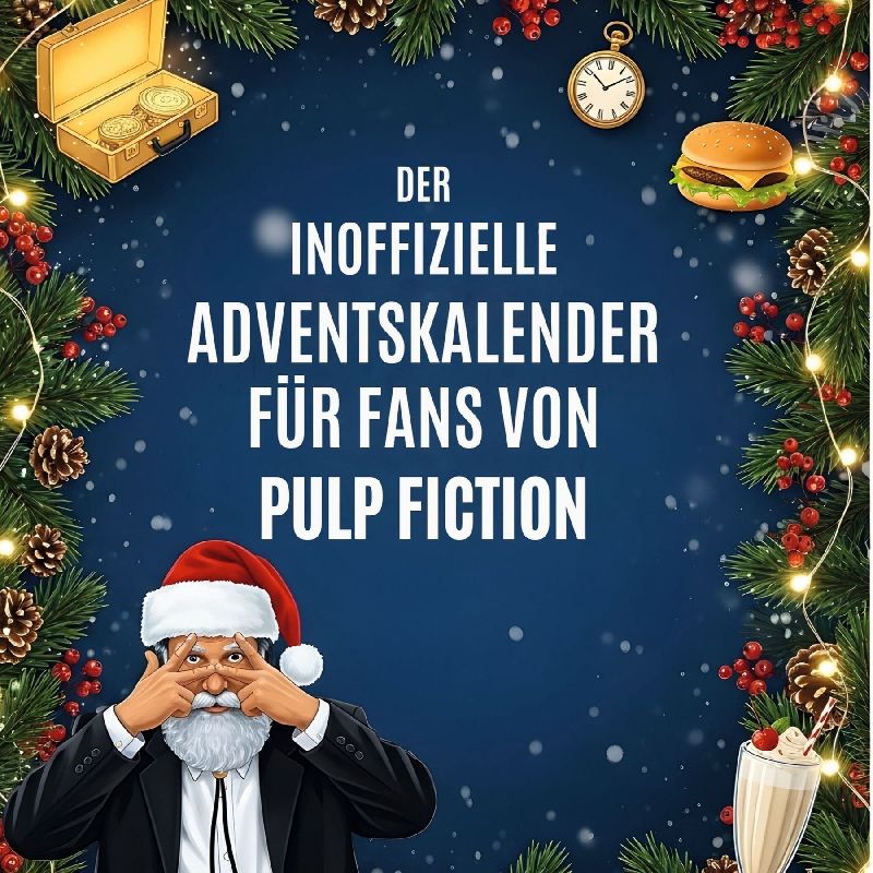 Der inoffizielle Adventskalender für Fans von Pulp Fiction