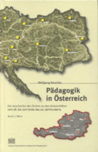 Pädagogik in Österreich / Pädagogik in Österreich Band 1