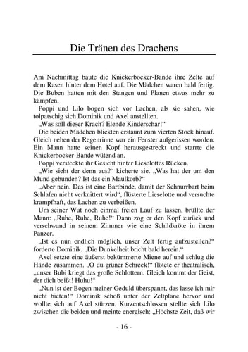 Lindwurmspuk vor Mitternacht