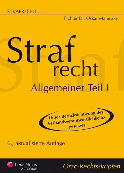 Strafrecht - Allgemeiner Teil