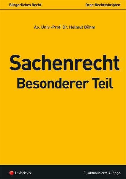 Sachenrecht Besonderer Teil