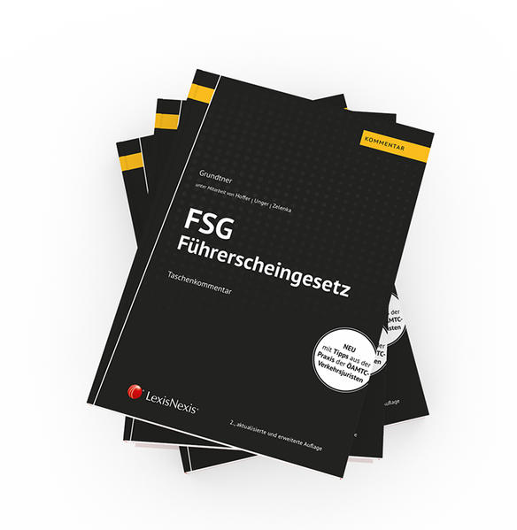 PAKET: FSG / KFG / StVO - Taschenkommentare