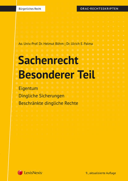 Sachenrecht Besonderer Teil (Skriptum)