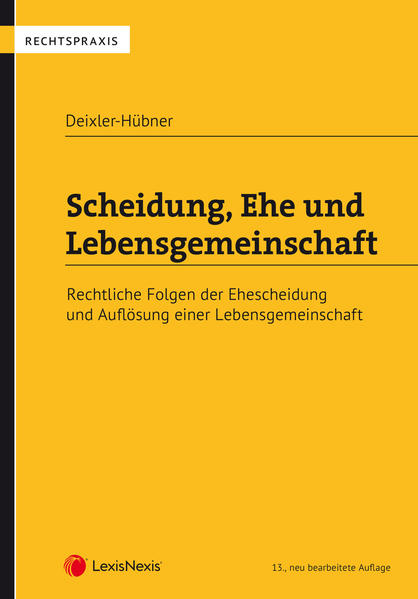 Scheidung, Ehe und Lebensgemeinschaft