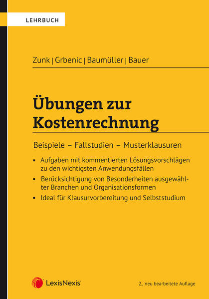 Übungen zur Kostenrechnung