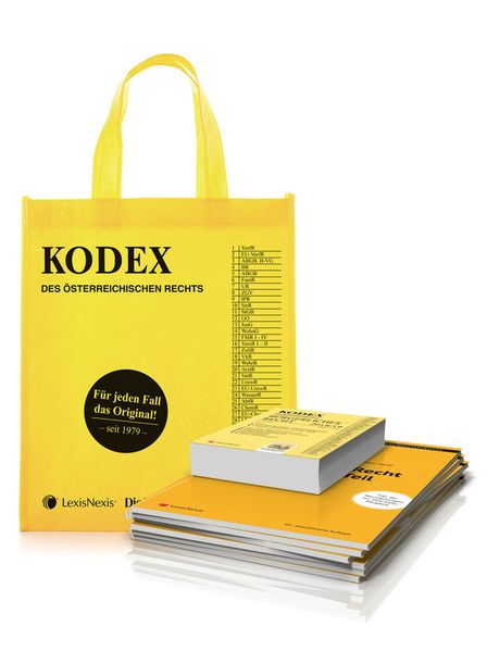 YELLAW BAG – Edition "Universität Salzburg" Skripten + Kodex