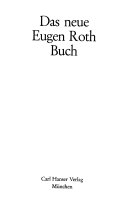 Das neue Eugen-Roth-Buch