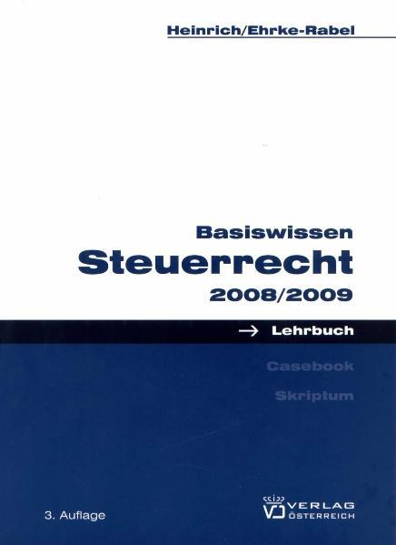 Basiswissen Steuerrecht 2008/2009