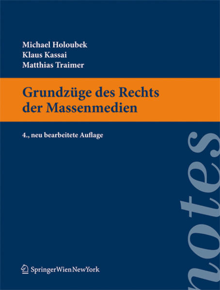Grundzüge des Rechts der Massenmedien