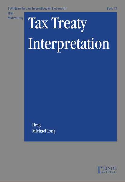 Tax Treaty Interpretation