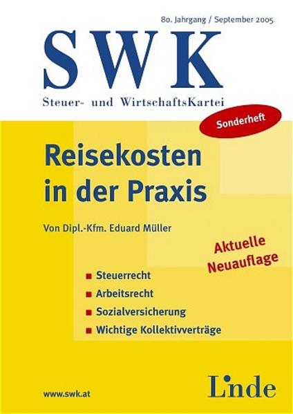 SWK-Sonderheft Reisekosten in der Praxis