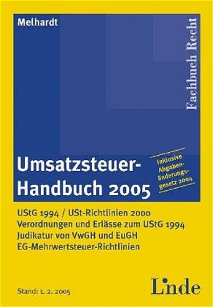Umsatzsteuer-Handbuch 2005