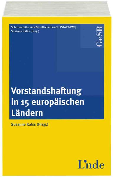 Vorstandshaftung in 15 europäischen Ländern