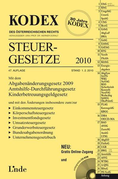 KODEX Steuergesetze